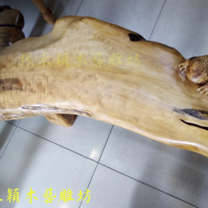 臺灣檜木奇木雕刻椅
